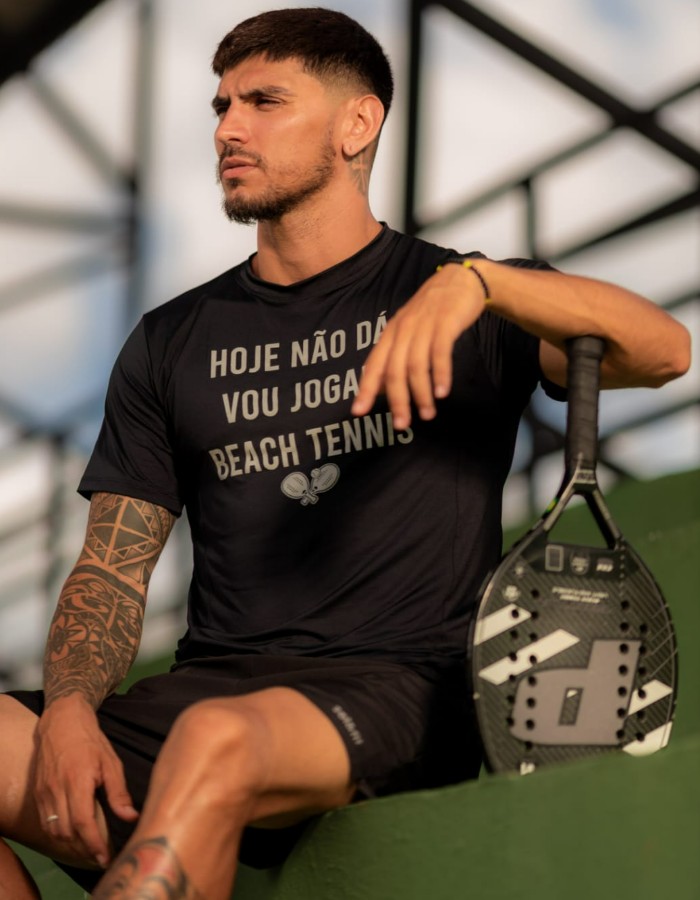 CAMISA BEACH TENNIS HJ NAO DAR