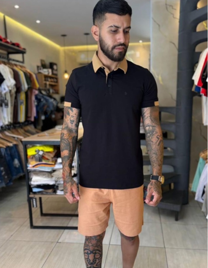 Polo Recorte Blinclass 