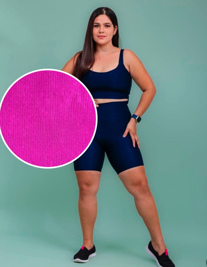 SHORT CANELADO PREMIUM