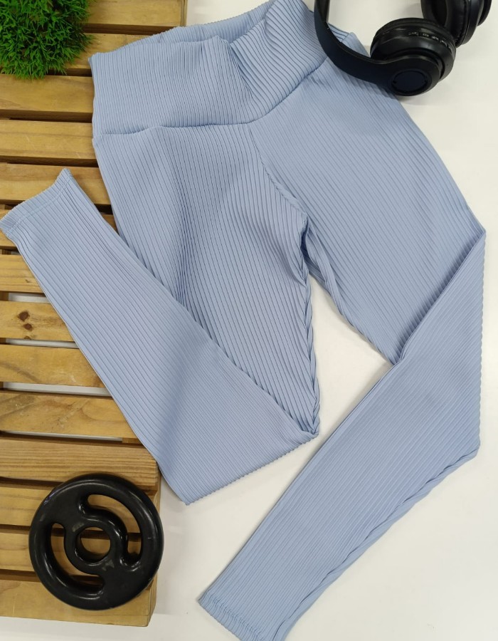 CALÇA INTEIRA STYLE EM CANELADO
