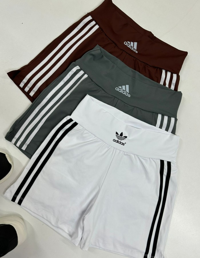 SHORT DUPLO ADIDAS FASHION EM POLIAMIDA