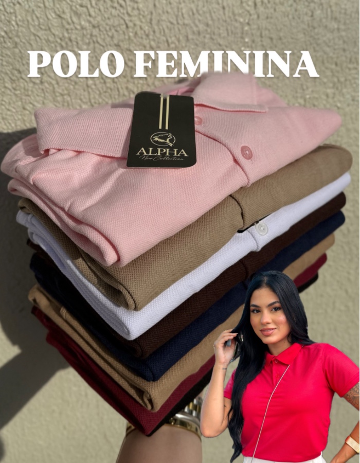 Polo Feminina Basic