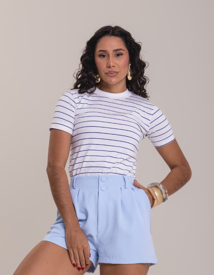 T-SHIRT RISCA DE GIZ