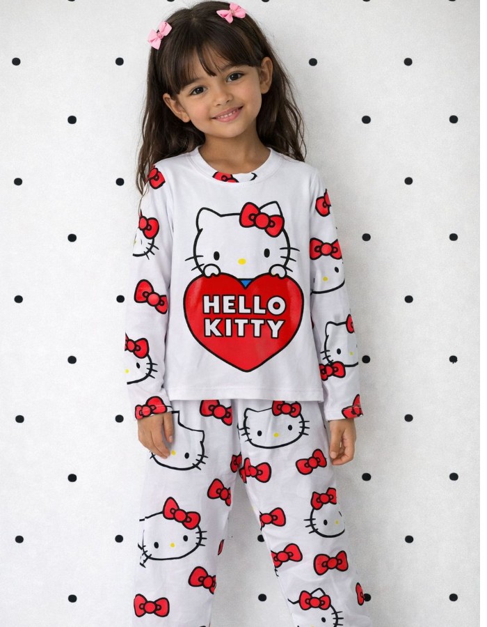 PIJAMA MANGA LONGA SUEDE MENINA