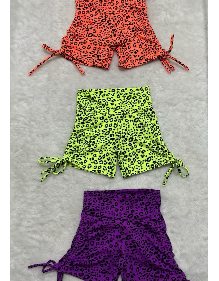 SHORT TORÇAL NA LATERAL EMPINA BUMBUM ESTAMPADO 