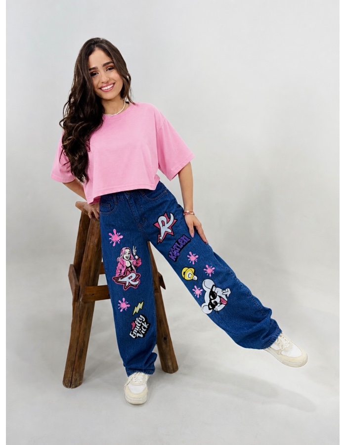 Calça Emilly Vick juvenil e infantil 