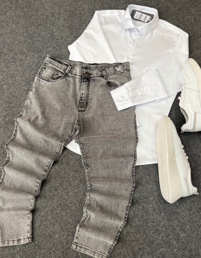 BLUSA SOCIAL MANGA LONGA BLINCLASS