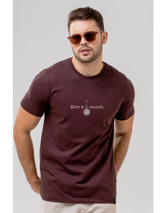 CAMISA DIFERENCIADA - SLOW IS SMOOTH