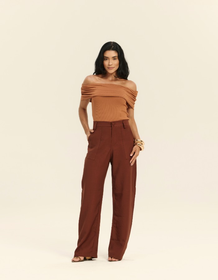 Calça em Marrant