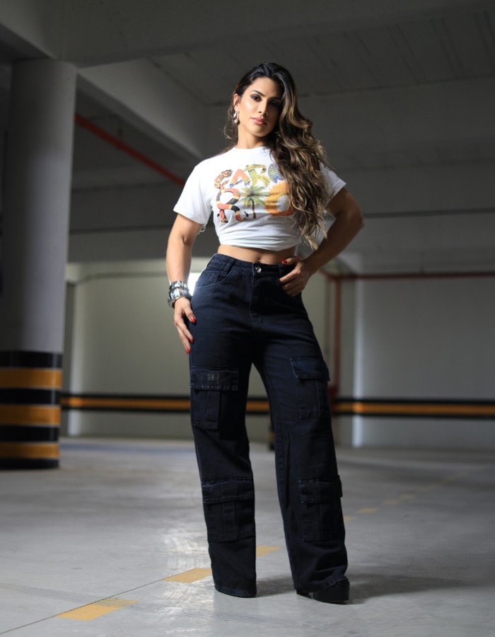 CALÇA CARGO VINTAGE