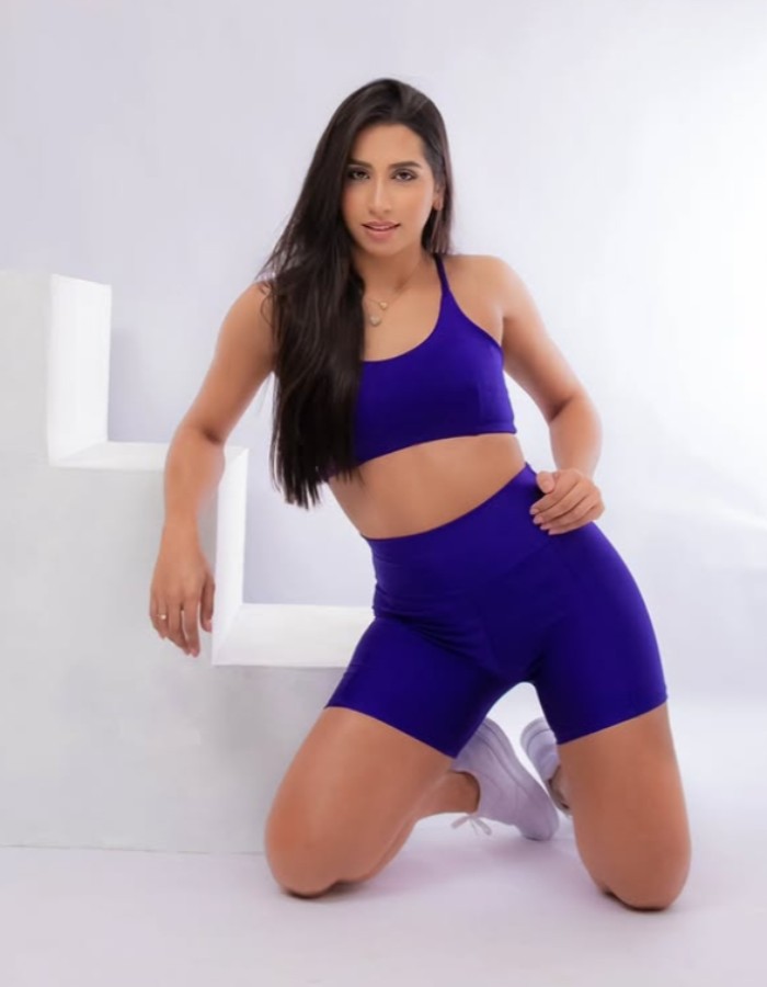 CONJUNTO SHORT ATLANTC COM TOP DE ALÇA LARGA