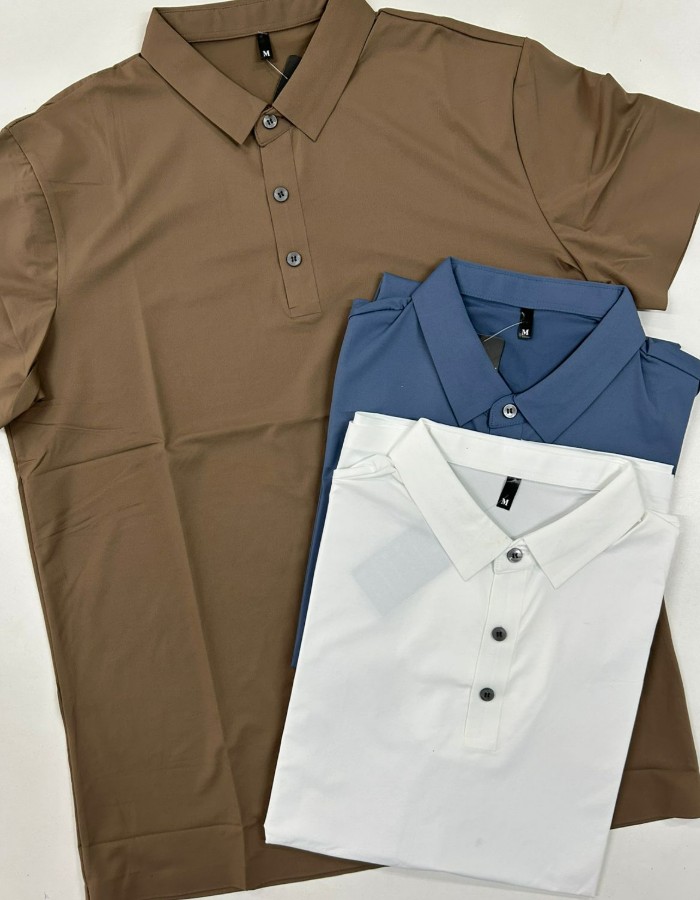 CAMISA POLO MASCULINA IMPORTADA LISA