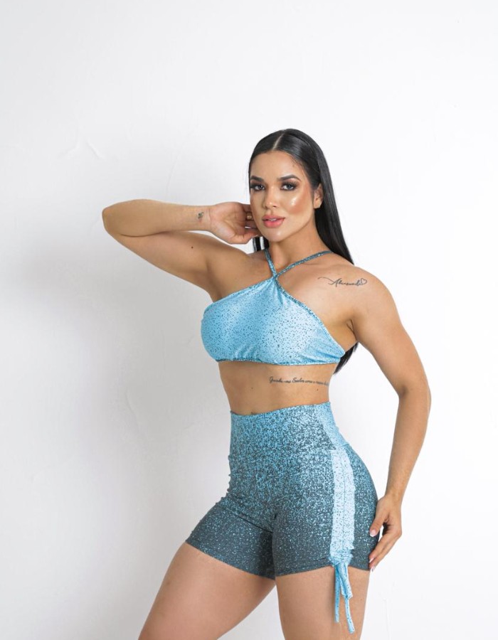 Conjunto short e top