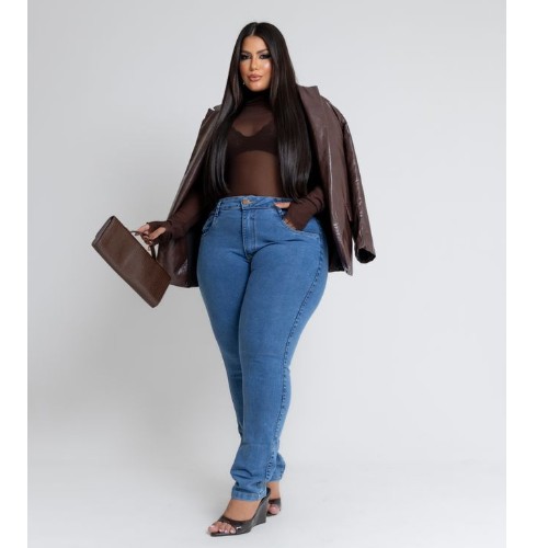 CALÇA SKINNY PREMIUM MARMORIZADA LYCRA