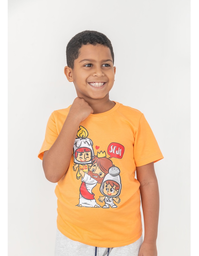 CAMISA ESTAMPA SEJA LUZ