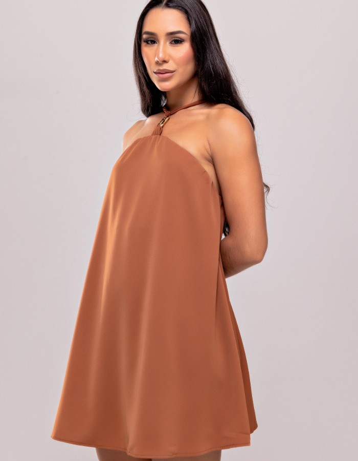 Vestido em elegance fluid