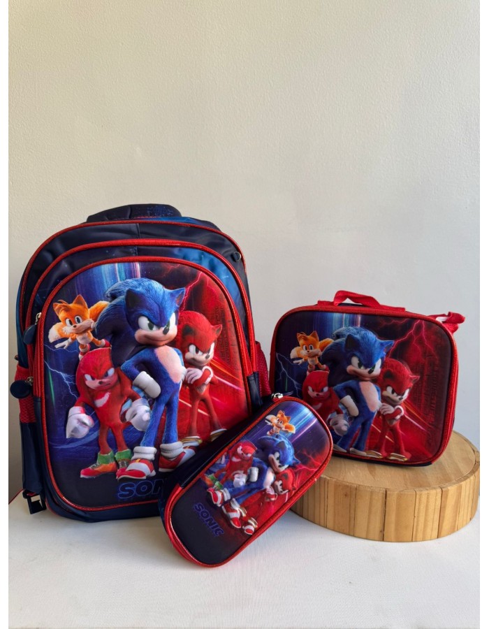 Kit Mochila escolar sem carinho