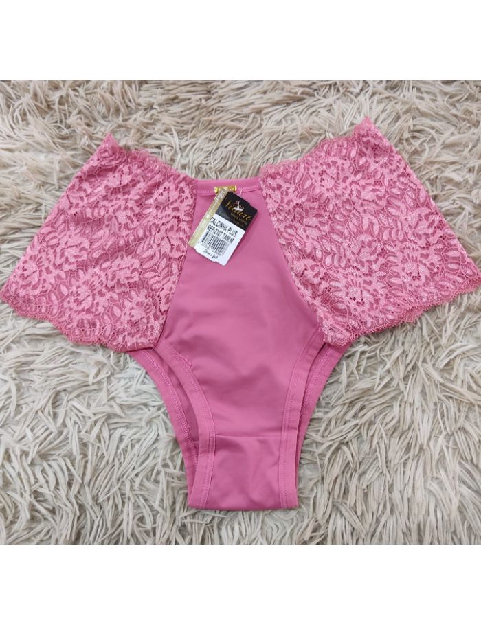 Calcinha Plus Renda Lateral 2307