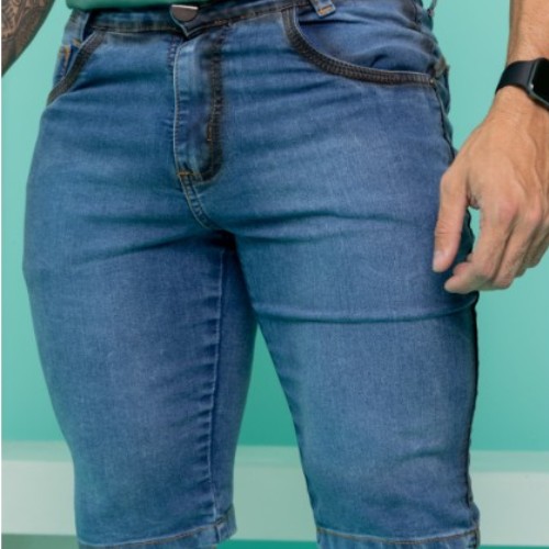 Bermuda lycra contorno lisa 