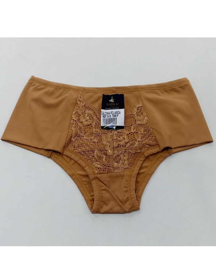 CALCINHA POLIAMIDA FRENTE RENDA VITÓRIA REF: 2410