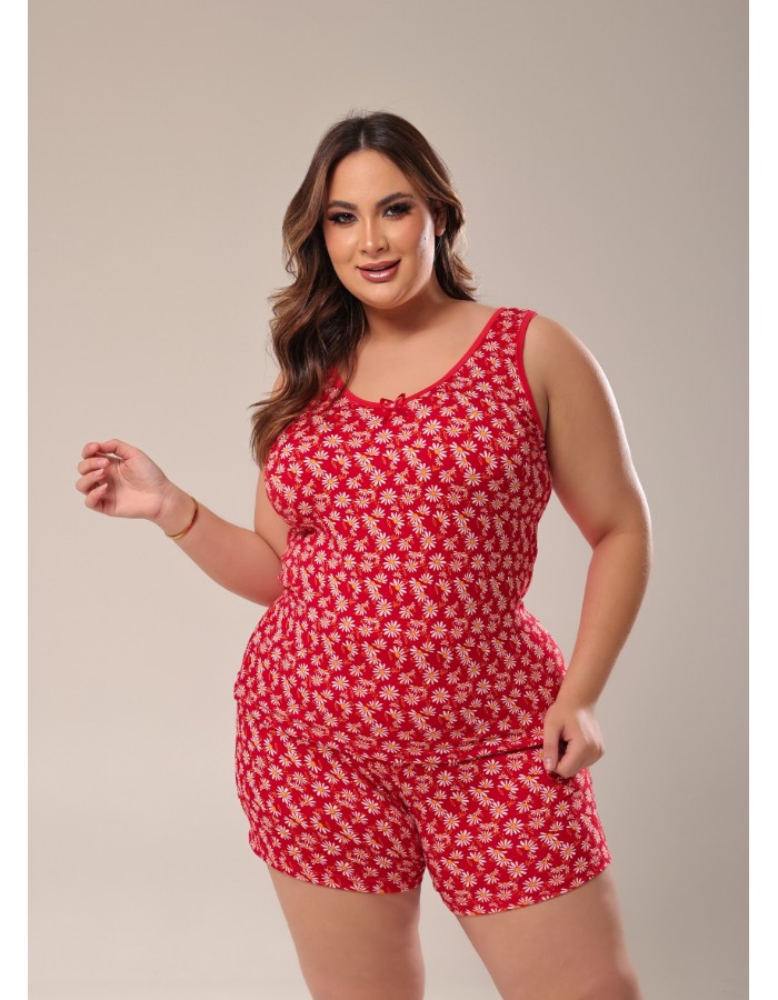 Babydoll senhorinha suede