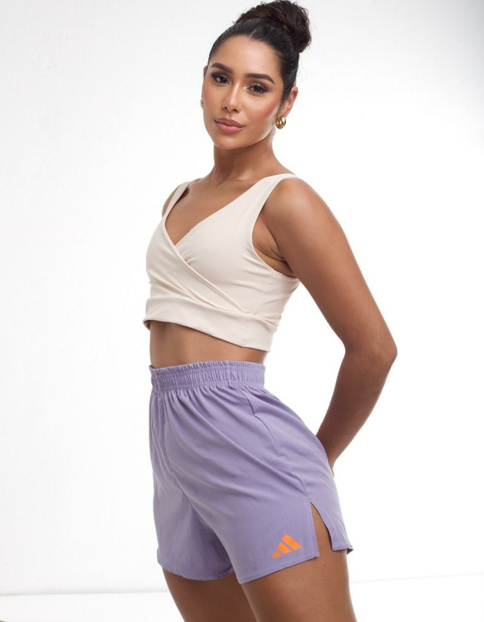 short tactel aberto lateral