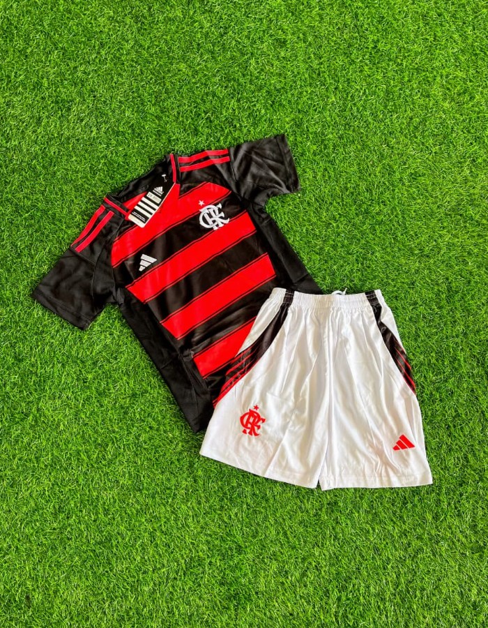 KIT INFANTIL FLAMENGO HOME I 25/26 