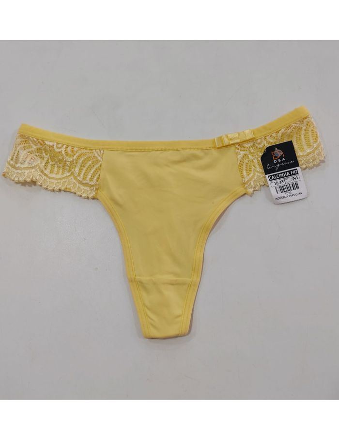 Calcinha Fio renda lateral 10-33