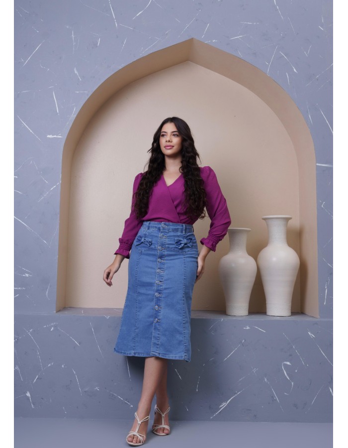 SAIA JEANS EVASÊ DE LAÇO