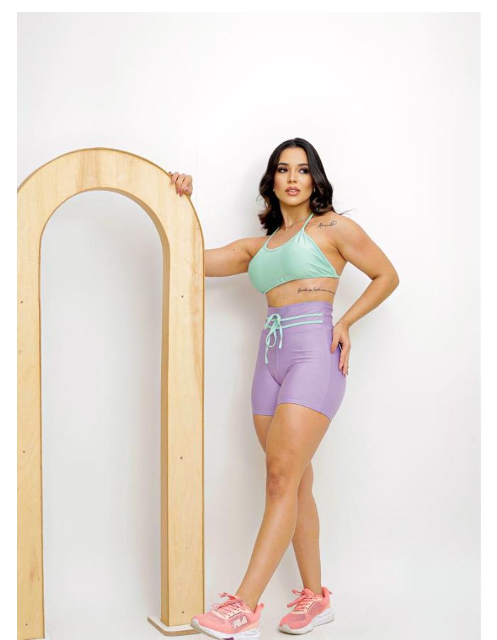 CONJUNTO SHORT E TOP 