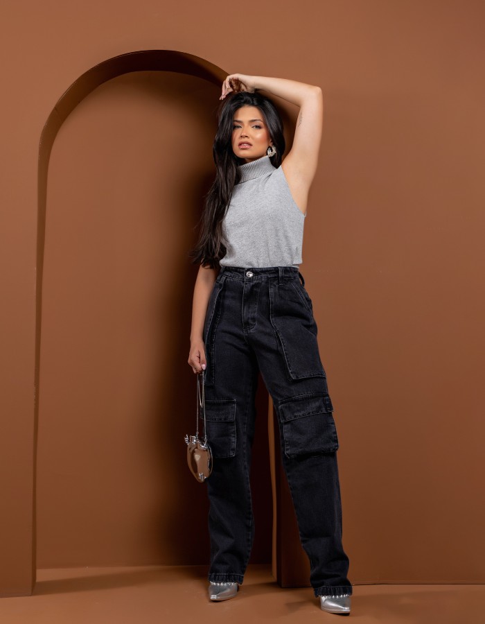 CALÇA CARGO BLACK 4 BOLSOS