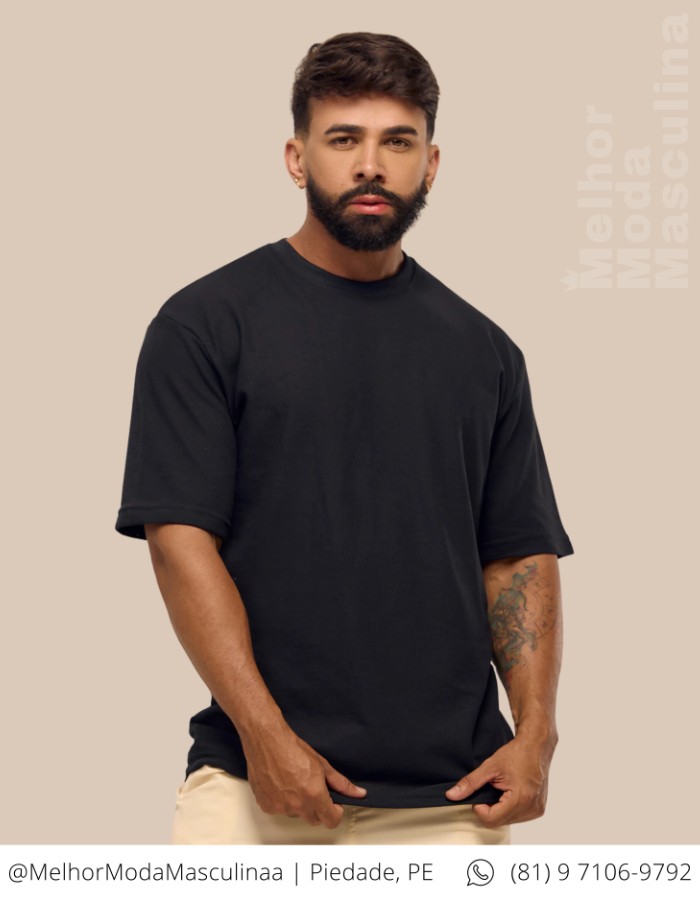 Camisa OVERSIZED Tricot Minimalista