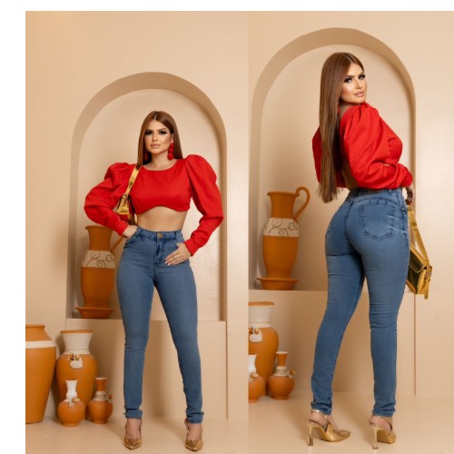 CALÇA FEM. SLIM