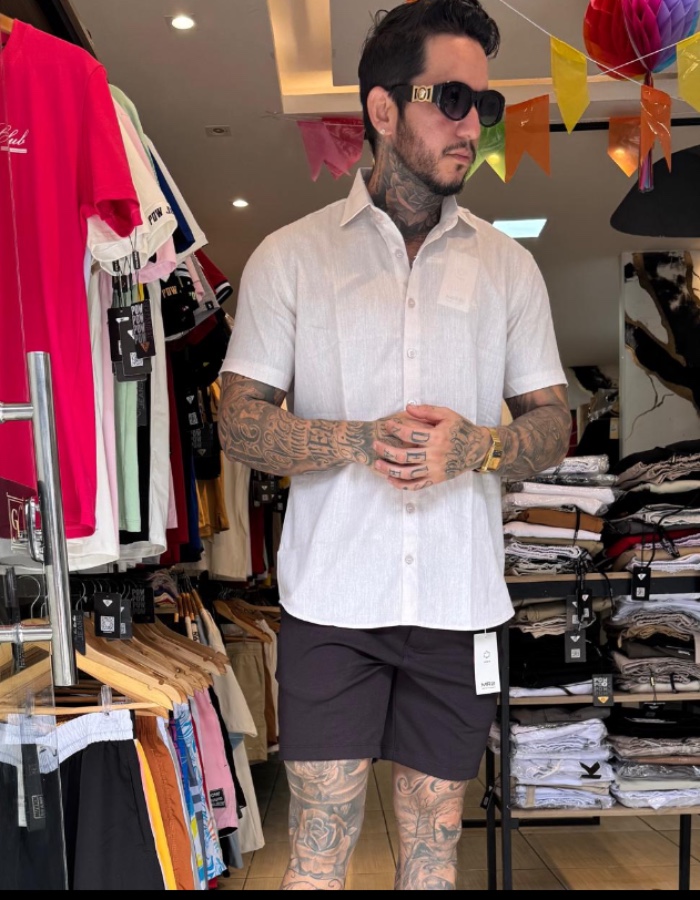 Camisa social mc Luhi MR2