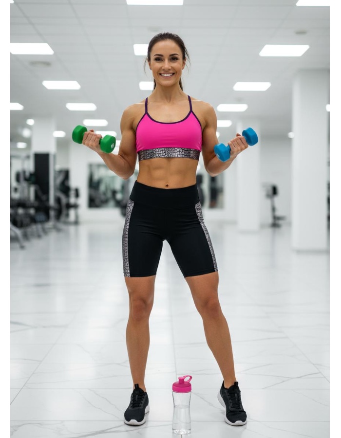 CONJUNTO DE SHORT COM DETALHES 