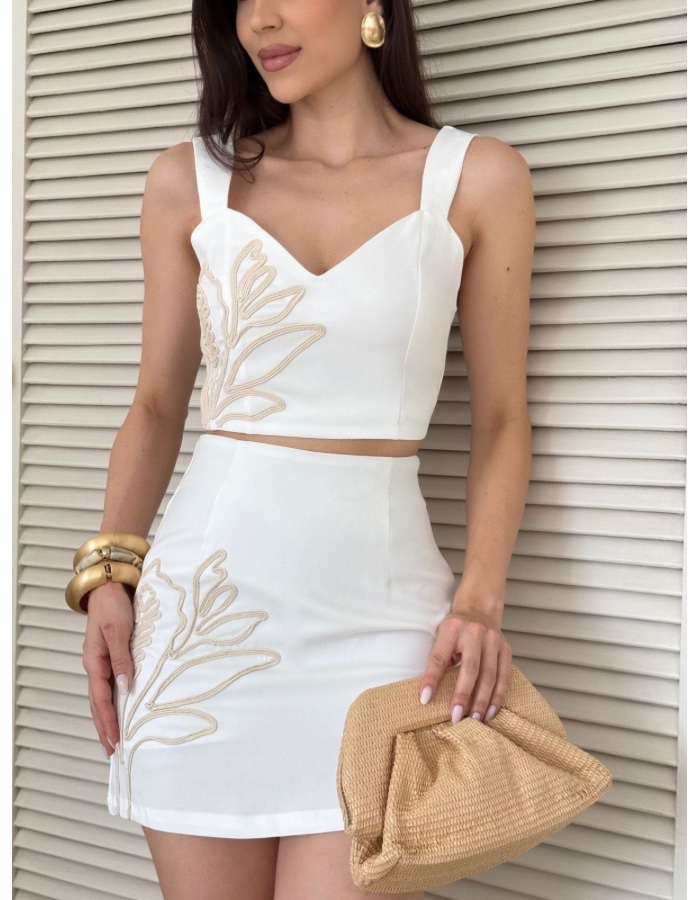 Conjunto short saia Geórgia 