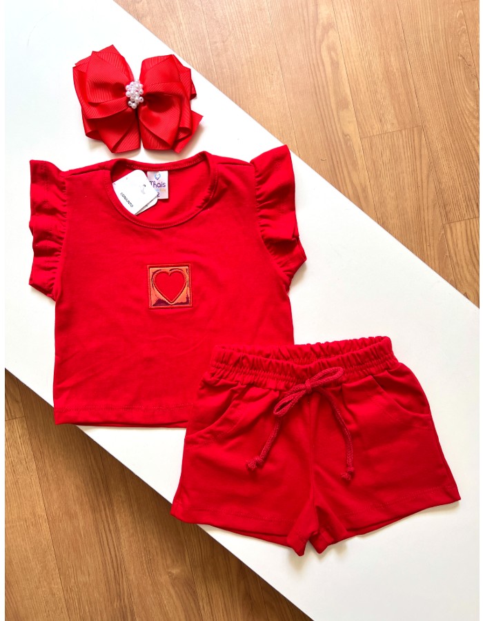CONJUNTO COM SHORT