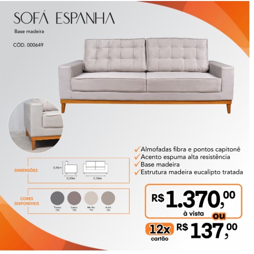 Sofá Espanha