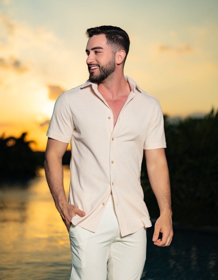 Camisa Palm Beach Texturizada (R:1-C)