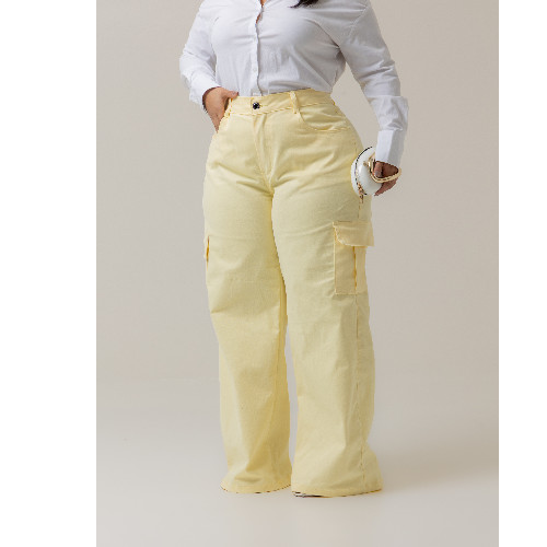 WID LEGG BOLSO CARGO AMARELO MANTEIGA