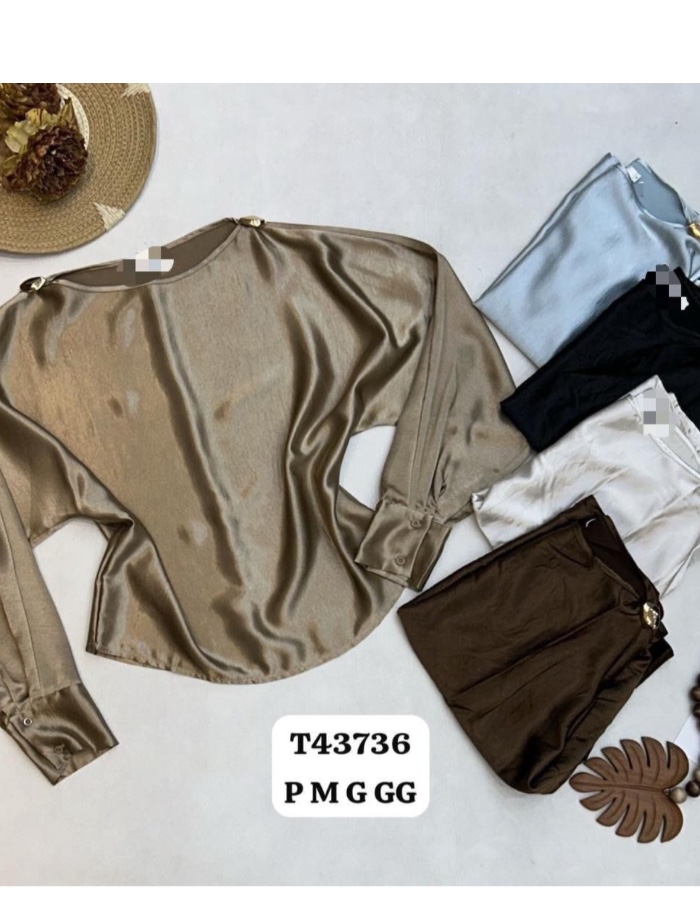 Blusa cetim Paola 