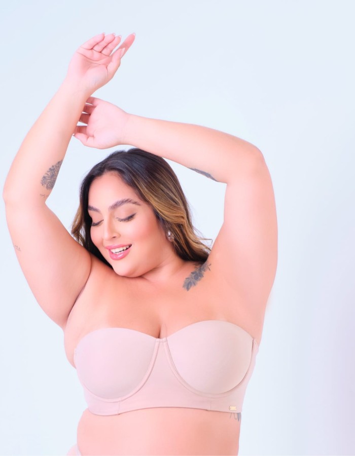 Sutiã plus tomara que caia