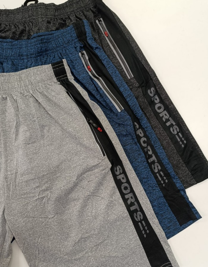 SHORT TACTEL MASCULINO 3 BOLSO MESCLADO IMPORTADO SHEN