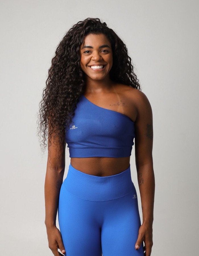 Top Feminino Um Ombro só Suplex