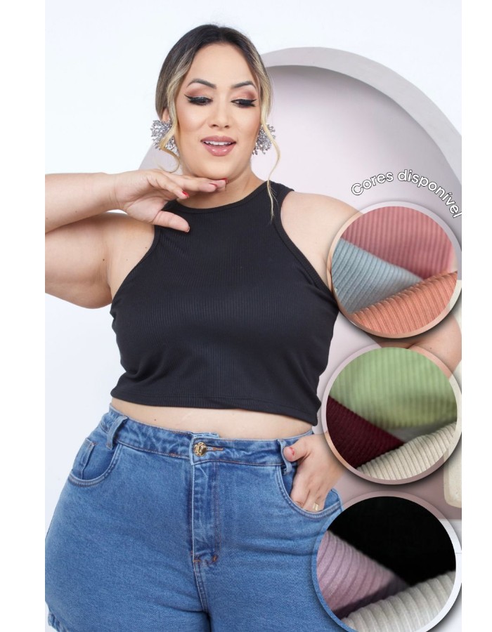 CROPPED REGATA NADADOR PLUS BÁSICO