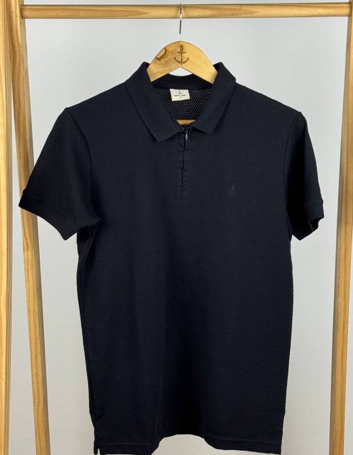 POLO ZÍPER TEXTURE