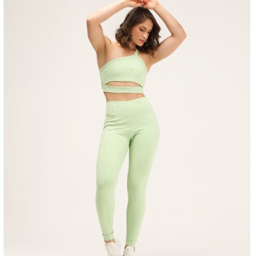 CONJUNTO CALÇA LISO COM BOLSO LATERAL