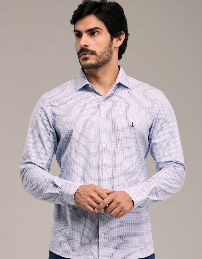 XADREZ VICHY - MANGA LONGA