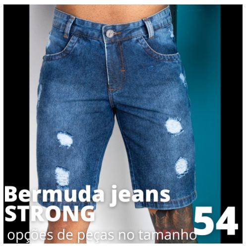 BERMUDA JEANS STRONG 54