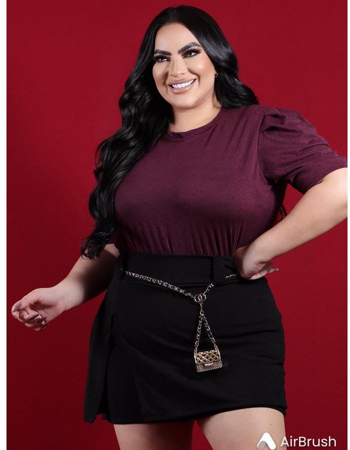 Blusa manga princesa